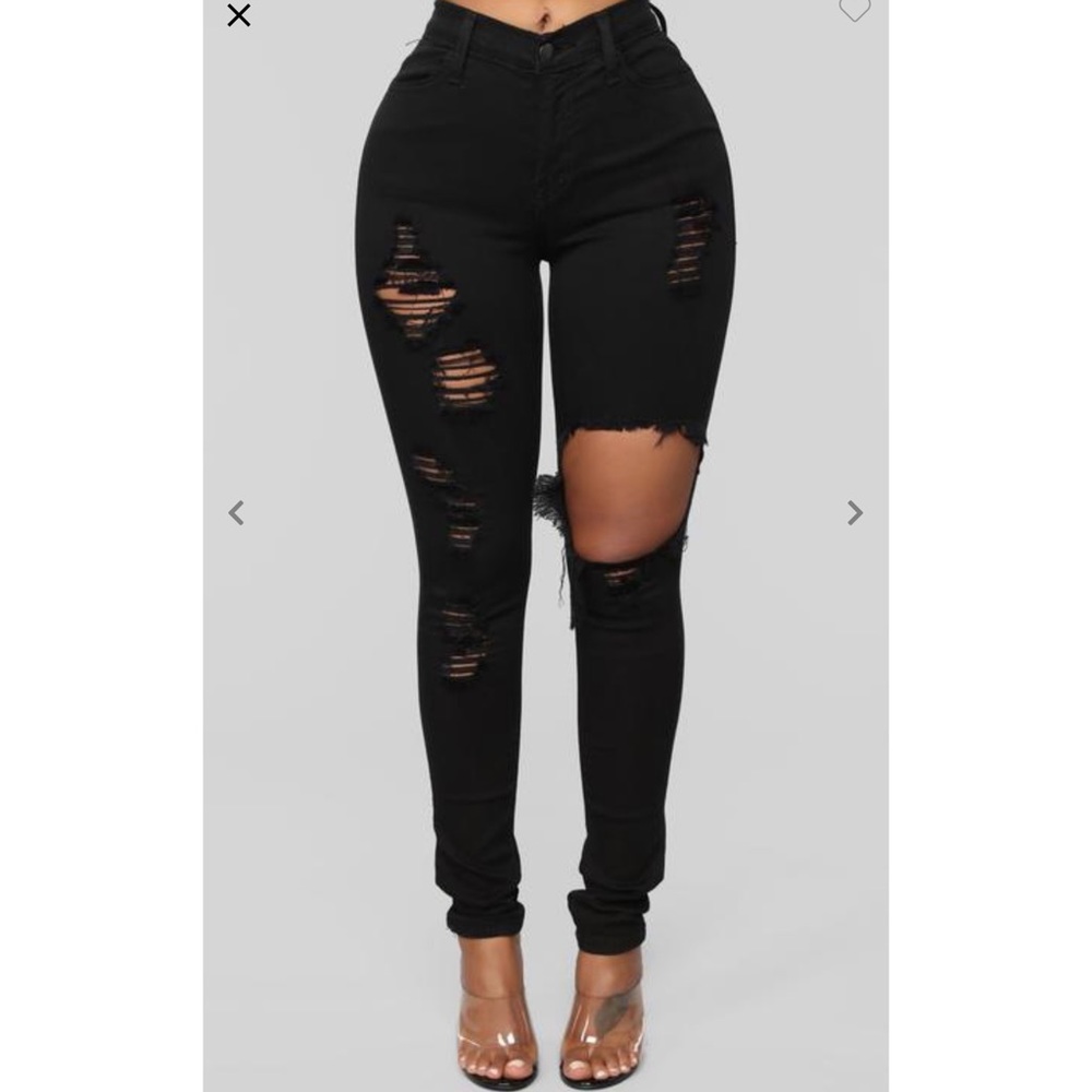 Fashion Nova Glistening Jeans